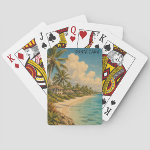 Punta Cana Dominikanische Republik Karibik Urlaub Spielkarten