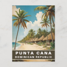 Punta Cana Dominikanische Republik Retro Vintage T