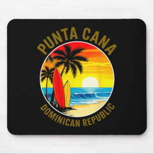 Punta Cana Dominikanische Republik Strand Sonnenun Mousepad