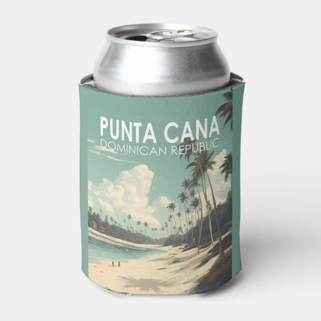 Punta Cana Dominikanische Republik Vintag Dosenkühler (Kanne Vorderseite)