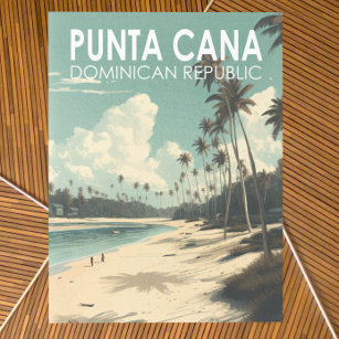 Punta Cana Dominikanische Republik Vintag Postkarte