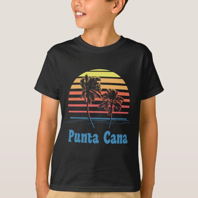 Punta Cana Dominikanische T-Shirt (Vorderseite)