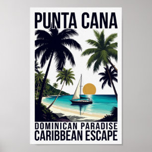Punta Cana Dominikanisches Paradies Poster