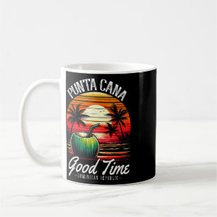 Punta Cana Familienurlaub-Shirt Dominikanische Rep Kaffeetasse