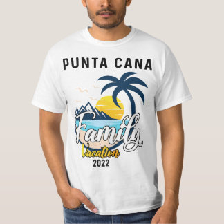 Punta Cana Family Vacation 2022 Matching Dominican T-Shirt