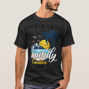 Punta Cana Family Vacation 2022 Matching Dominikan T-Shirt
