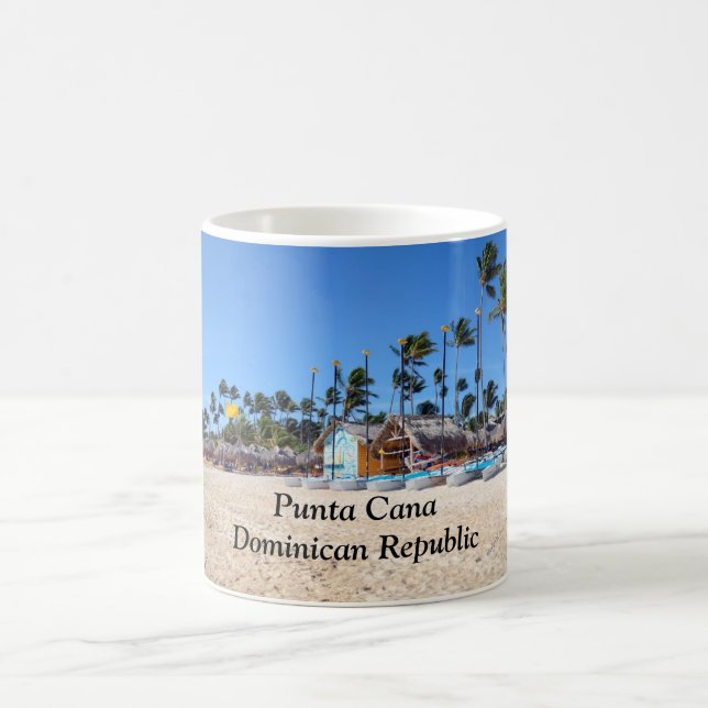 Punta Cana in der Dominikanischen Republik Kaffeetasse (Mittel)