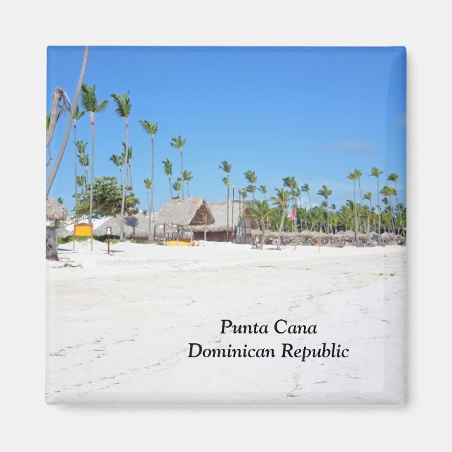 Punta Cana in der Dominikanischen Republik Magnet (Vorne)