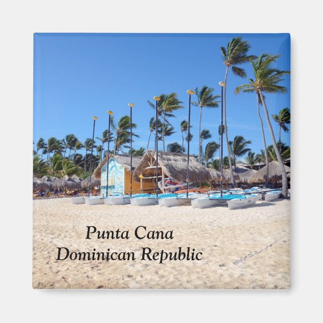 Punta Cana in der Dominikanischen Republik Magnet (Vorne)