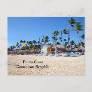 Punta Cana in der Dominikanischen Republik Postkarte