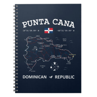 Punta Cana Karte Notizblock
