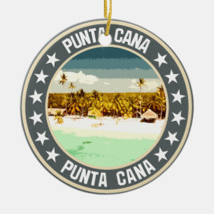 Punta Cana Keramik Ornament