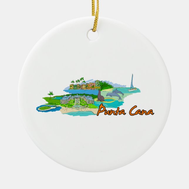 Punta Cana - Mexiko.png Keramikornament (Vorne)