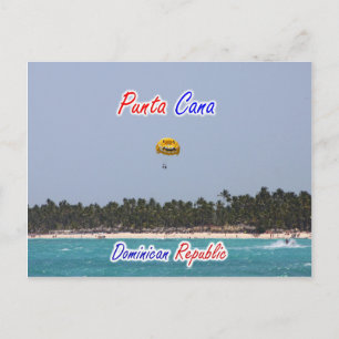 Punta Cana Parasailing Postkarte