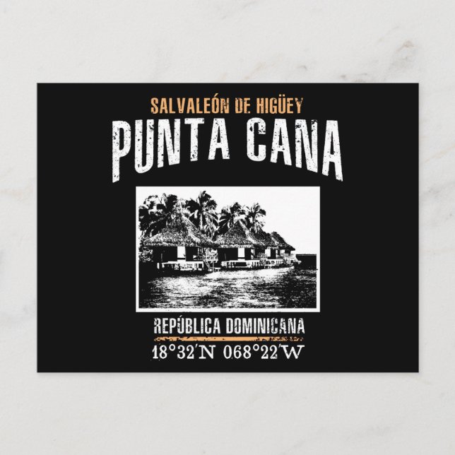 Punta Cana Postkarte (Vorderseite)