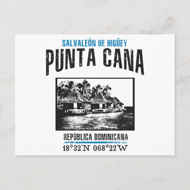Punta Cana Postkarte (Vorderseite)