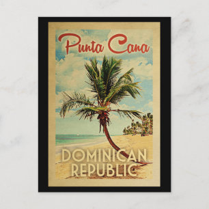 Punta Cana Postkarte Dominikanische Republik Vinta
