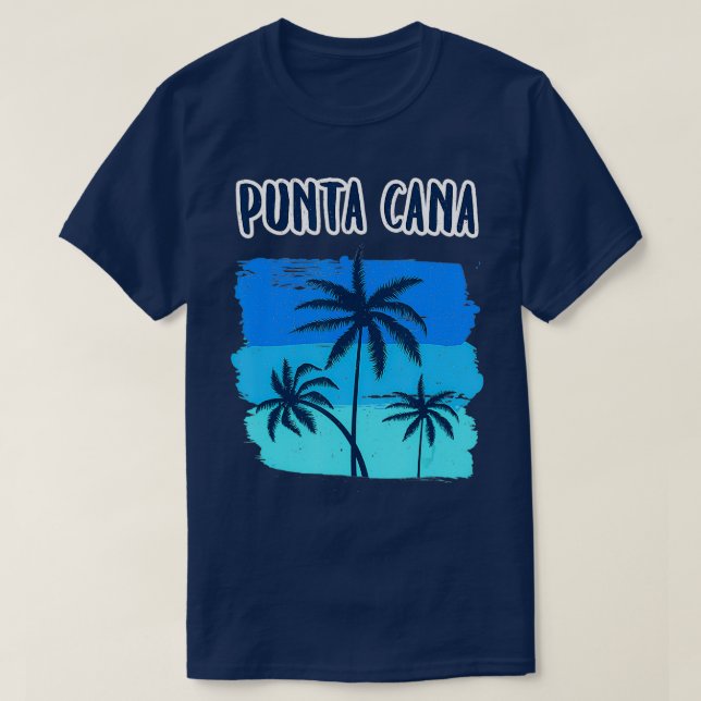 Punta Cana Retro Vacation Museo Cantonale d'Arte T-Shirt (Design vorne)