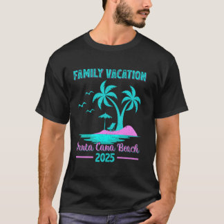 Punta Cana Strand Dominikanische Republik Familien T-Shirt