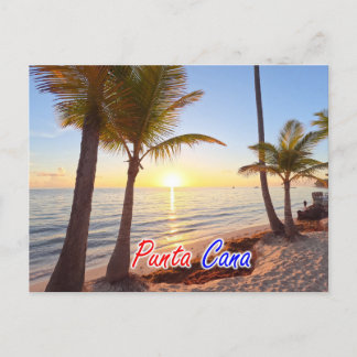 PUNTA CANA SUNRISE AMANECER POSTCARD POSTKARTE