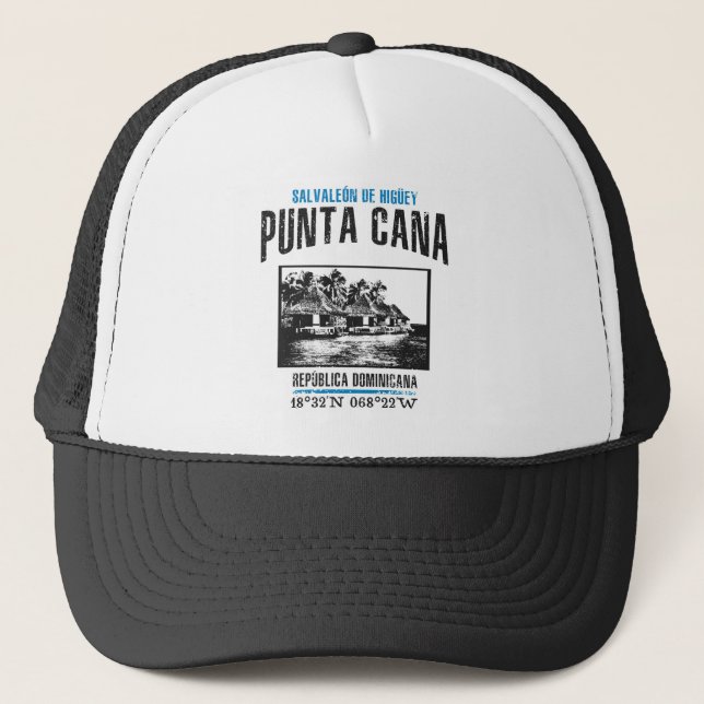 Punta Cana Truckerkappe (Vorderseite)