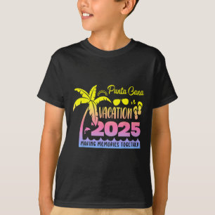 Punta Cana Urlaub 2025 Gemeinsame Erinnerungen sch T-Shirt