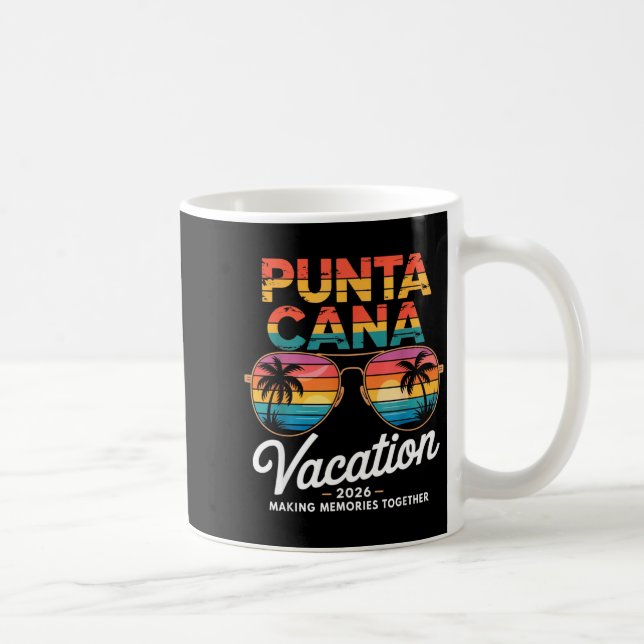 Punta Cana Urlaub 2026 Erinnerungen schaffen Somme Kaffeetasse (Rechts)