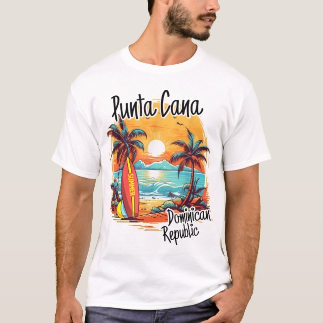 Punta Cana Vacation Beach T-Shirt (Vorderseite)