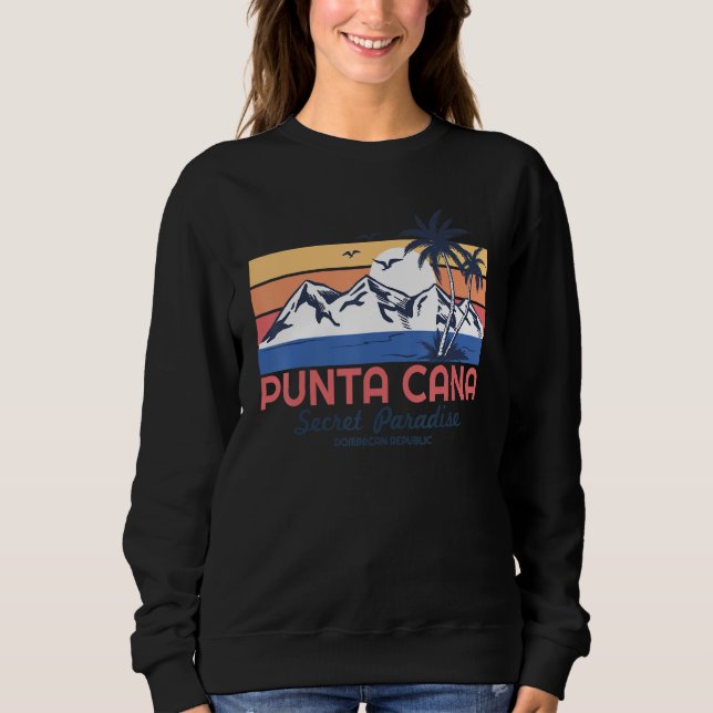 Punta Cana vacation, Punta Cana souvenirs Dominica Sweatshirt (Vorderseite)