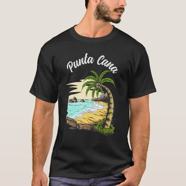 Punta Cana vacation, Punta Cana souvenirs Dominica T-Shirt (Vorderseite)