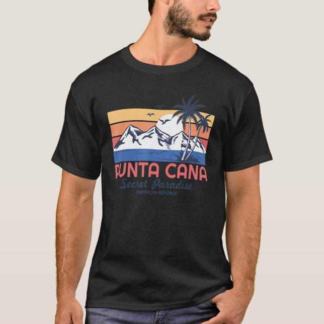 Punta Cana vacation, Punta Cana souvenirs Dominica T-Shirt (Vorderseite)