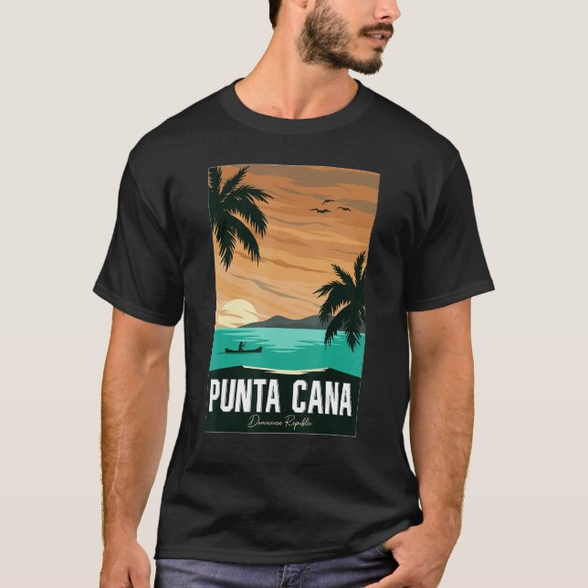 Punta Cana vacation, Punta Cana souvenirs Dominica T-Shirt (Vorderseite)