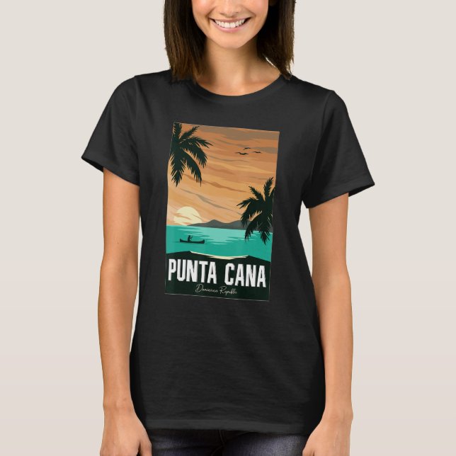 Punta Cana vacation, Punta Cana souvenirs Dominica T-Shirt (Vorderseite)