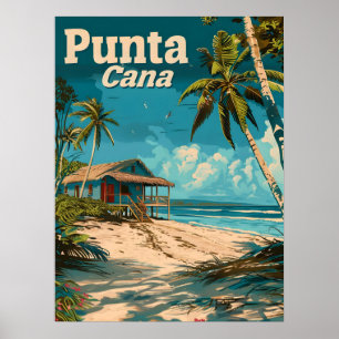 Punta Cana Vintage Poster