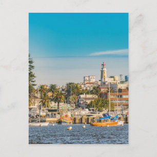 Punta del Este-Hafen, Uruguay Postkarte