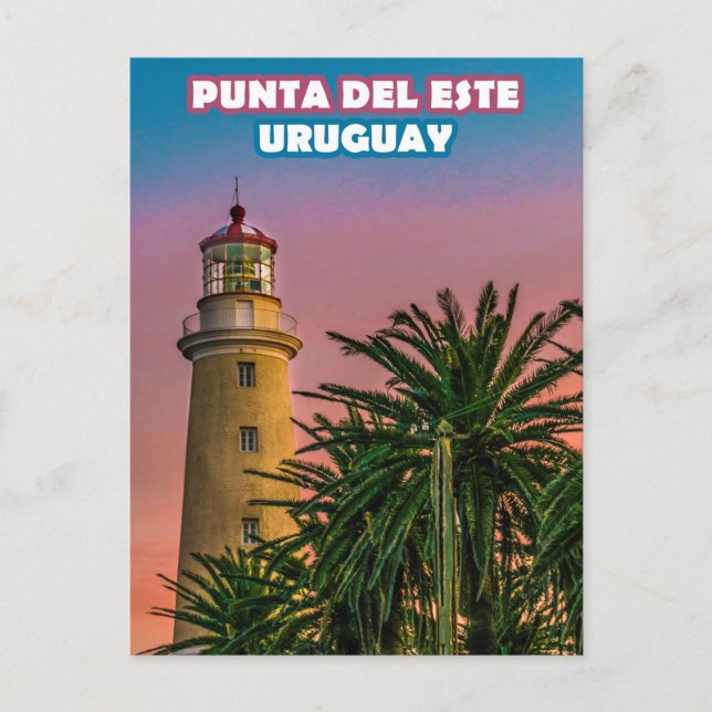 Punta del Este Poster Print Postkarte (Vorderseite)