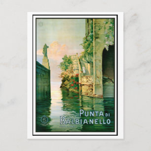 Punta Di Balbianello und Como Lake Postkarte