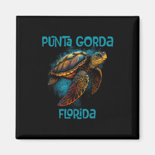 Punta Gorda Florida Fl Retro Vintage Strand Meeres Magnet