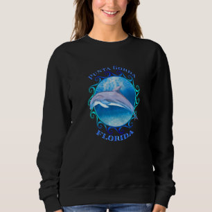 Punta Gorda Florida Vacation Souvenir Dolphin Sweatshirt