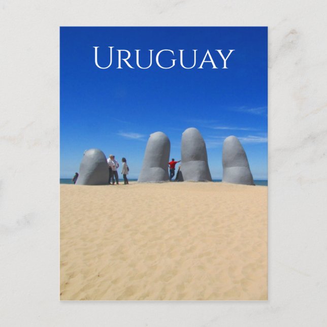 punta hand uruguay postkarte (Vorderseite)