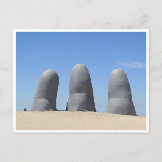 punta la mano postkarte (Vorderseite)