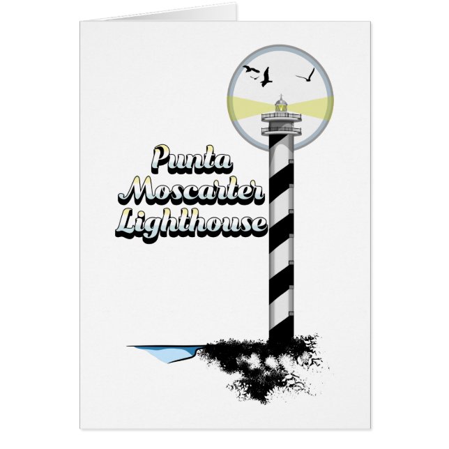 Punta Moscarter Lighthouse (Vorne)