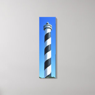 Punta Moscarter Lighthouse Leinwand Art