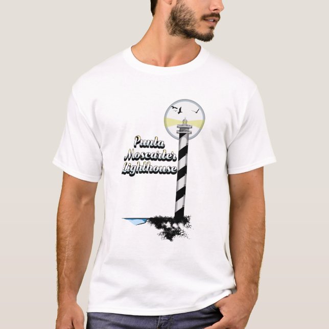 Punta Moscarter Lighthouse T-Shirt (Vorderseite)