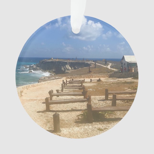 Punta Sur, Isla Mujeres, Mexiko #3 Ornament (Vorderseite)