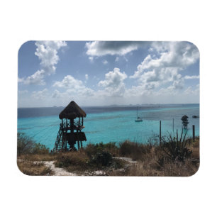 Punta Sur, Isla Mujeres, Mexiko Foto Magnet
