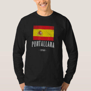 Puntallana Spanien ES Flag City - Bandera Ropa - T-Shirt