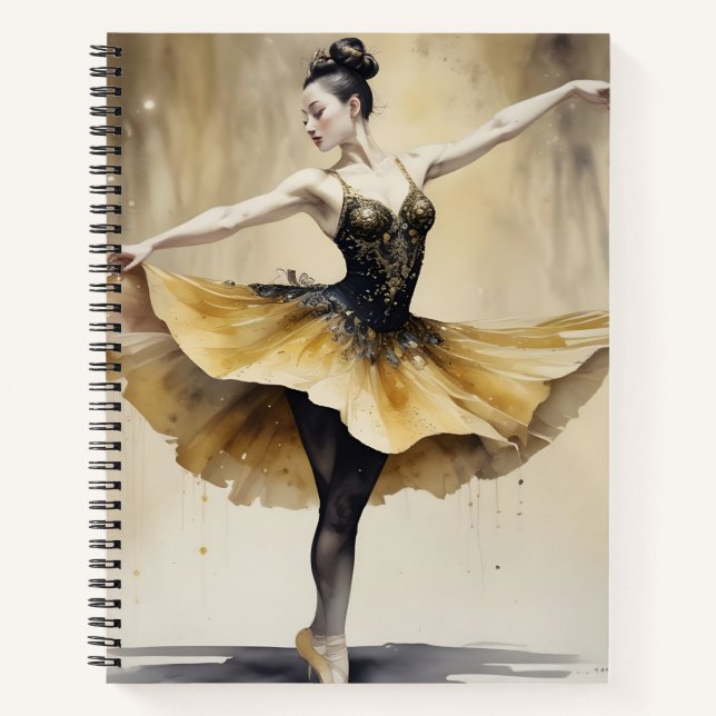 Puntas de Ébano y Oro Notizbuch (Vorderseite)