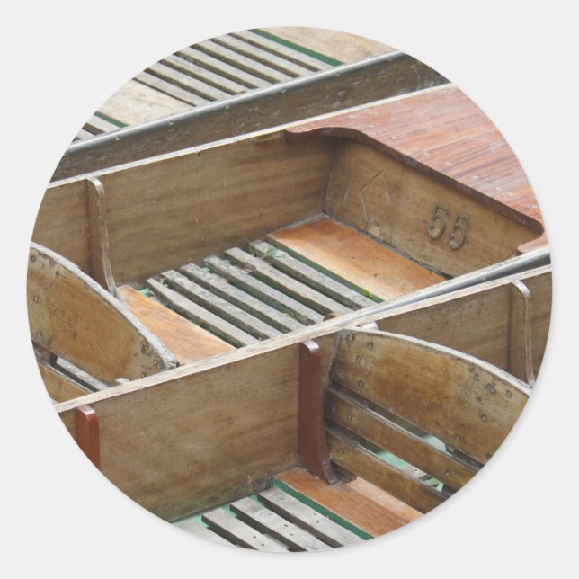 Punts Runder Aufkleber (Vorderseite)