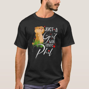 Punxsy Phils Niedlicher Groundhog Day Holiday for  T-Shirt